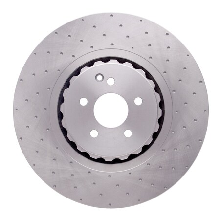 Brake Rotor - Dimpled, Geospec Coated, Front